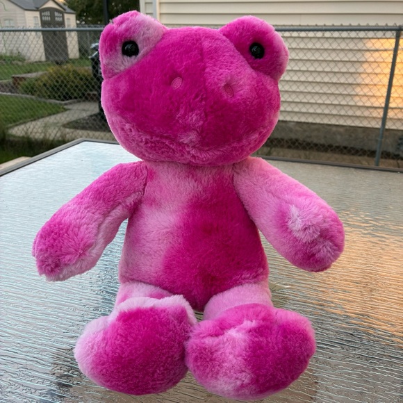 Build-A-Bear Other - BAB Build-A-Bear TOADally Pink Tie-Dye Frog Stuffed Animal